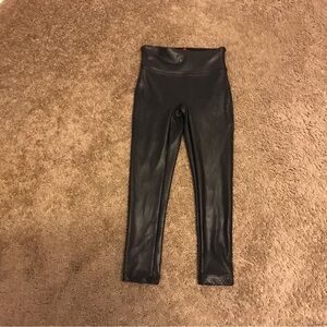 Spanx Faux Leather Leggings